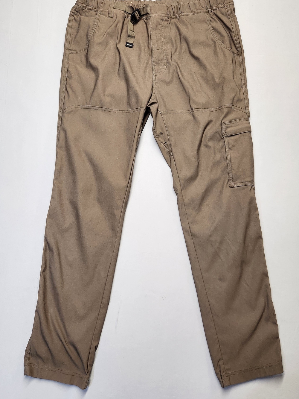 prAna Breathe Hiking Pants Men's Size Large Khaki Brown Outdoor Cargo Travel